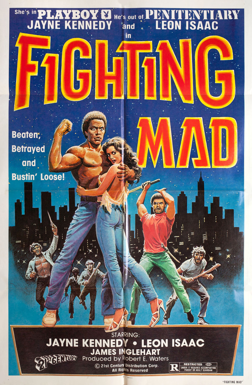 Fighting Mad Original 1978 U.S. One Sheet Movie Poster