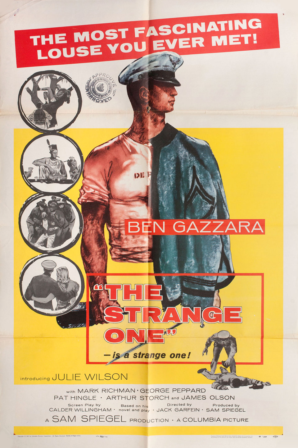 The Strange One 1957 U.S. One Sheet Poster