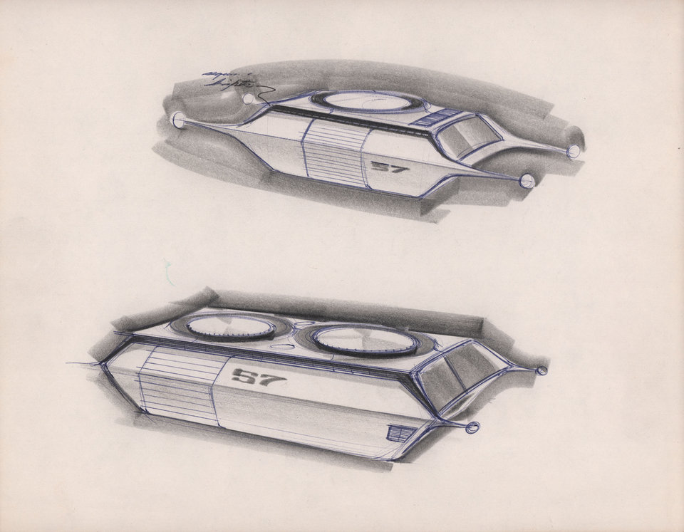 Star Trek Original 1960s U.S. Sketch