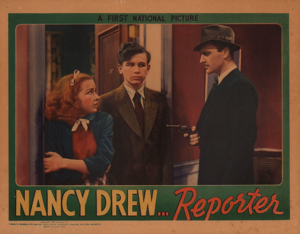 Nancy Drew... Reporter Original 1939 U.S. Scene Card