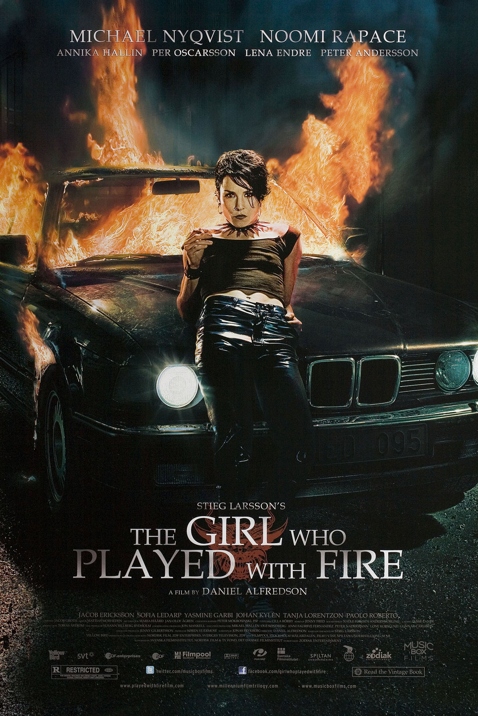 The Girl Who Played with Fire 2009 U.S. One Sheet Poster Posteritati