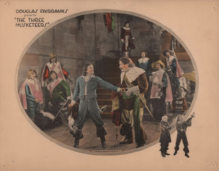 The Three Musketeers Original 1921 U.S. Lobby Card Set Alternate Image