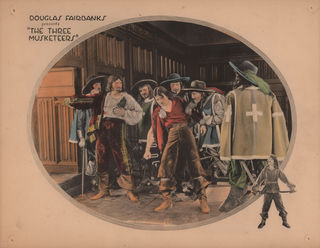 The Three Musketeers Original 1921 U.S. Lobby Card Set Alternate Image