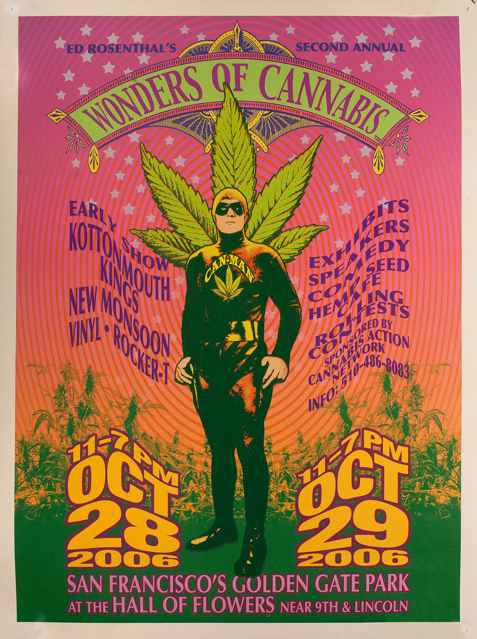 Wonders of Cannabis Original 2006 U.S. Mini Poster