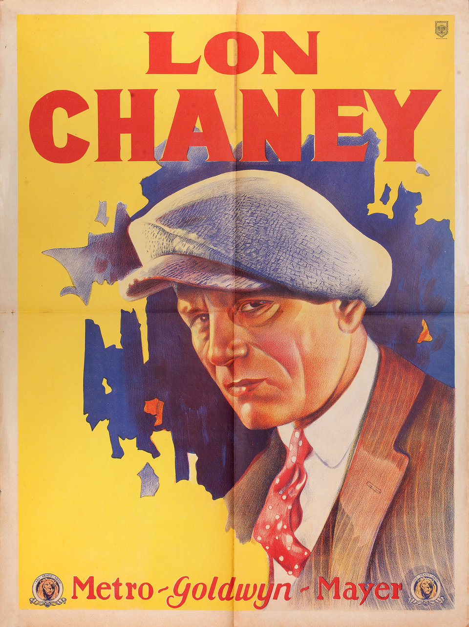 Lon Chaney Original 1920s Argentine Poster