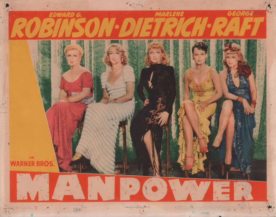 Manpower Original 1941 U.S. Scene Card