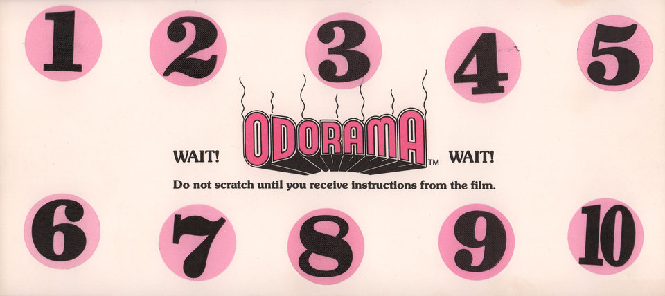 Polyester Original 1981 U.S. Scratch and Sniff Card - Posteritati Movie ...