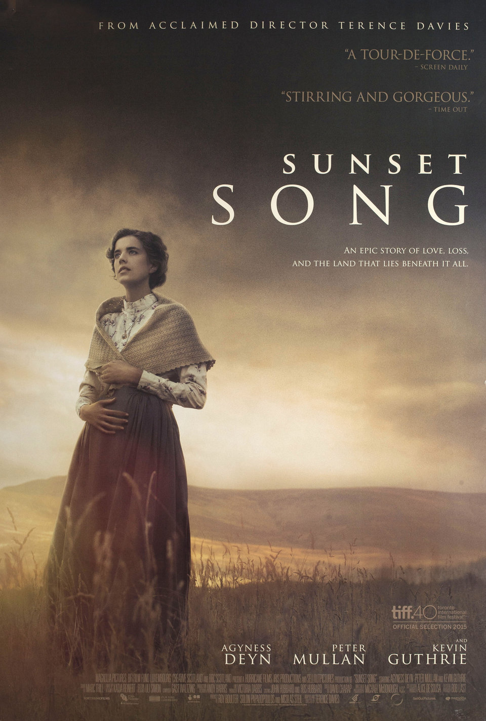 Sunset Song Original 2015 U.S. One Sheet Movie Poster