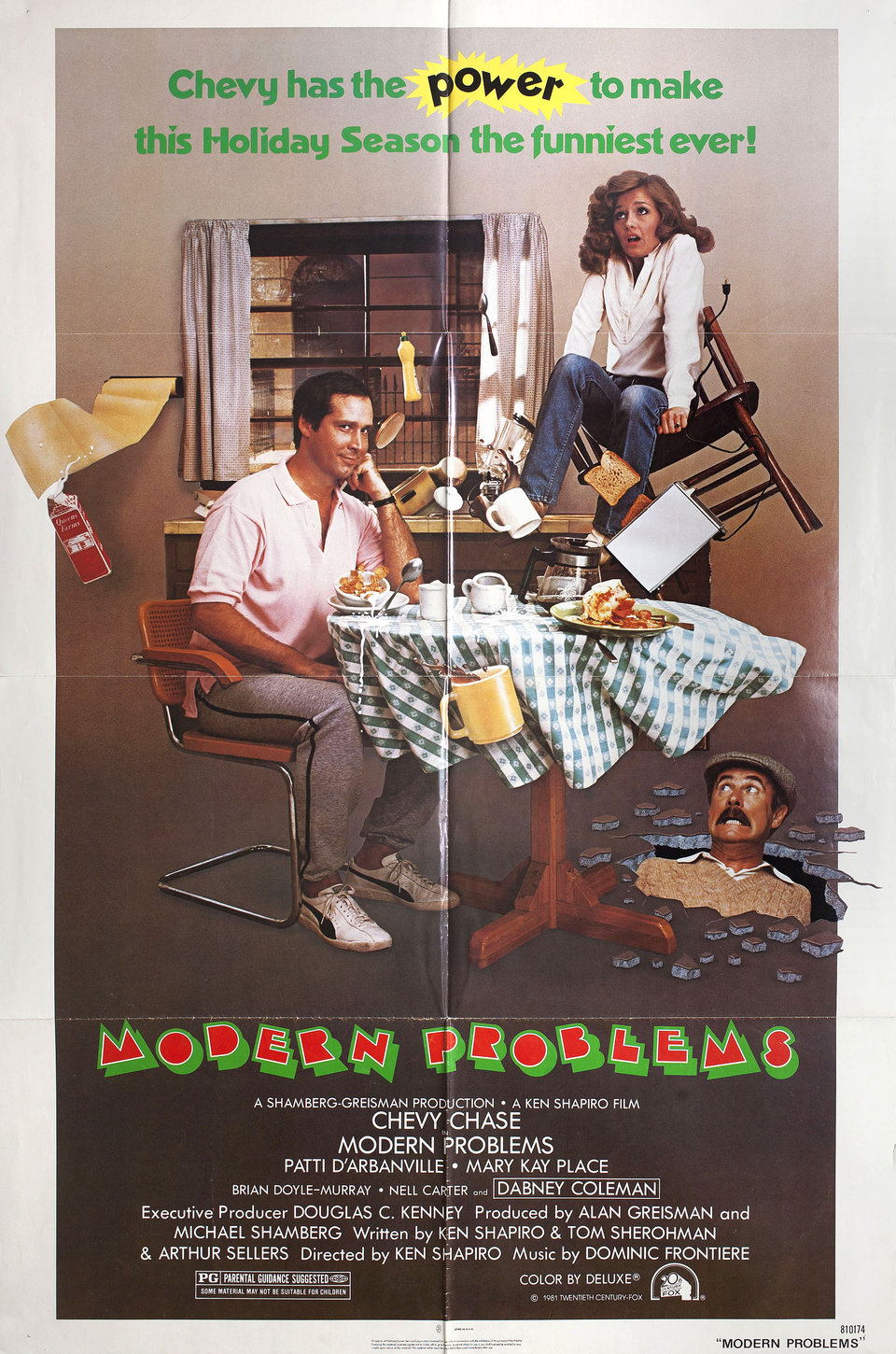Modern Problems Original 1981 U.S. One Sheet Movie Poster