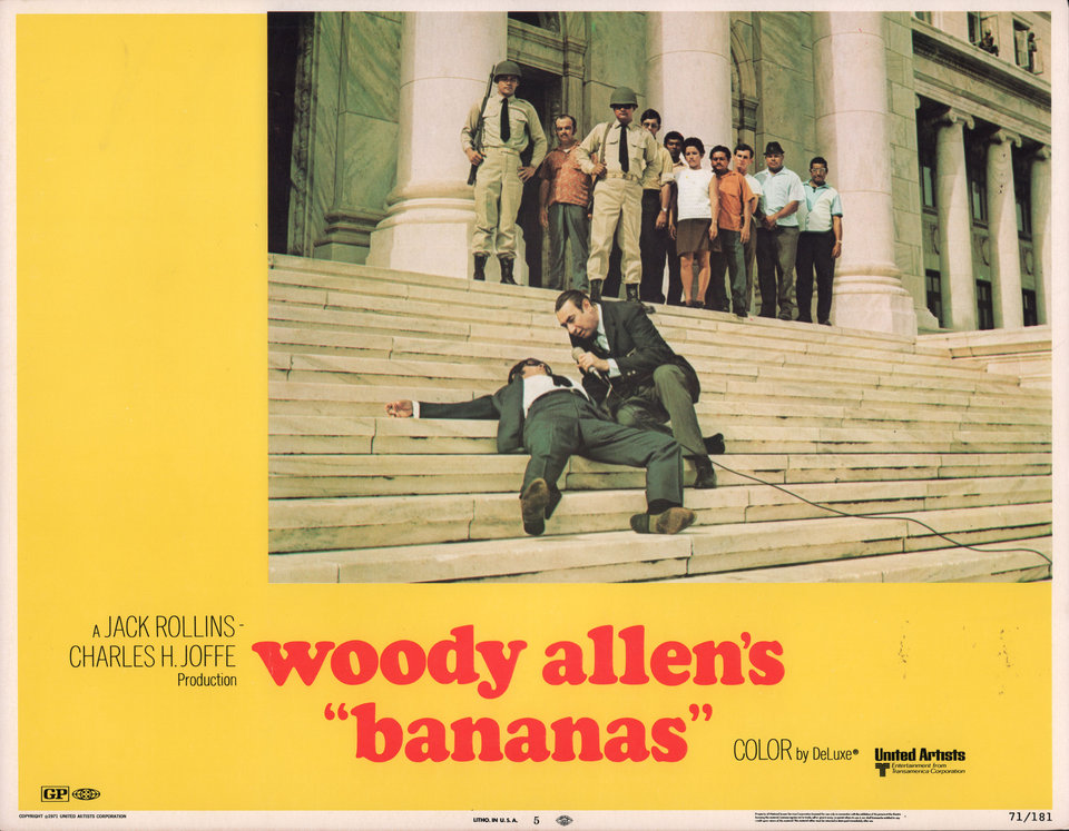 Bananas Original 1971 U.S. Scene Card