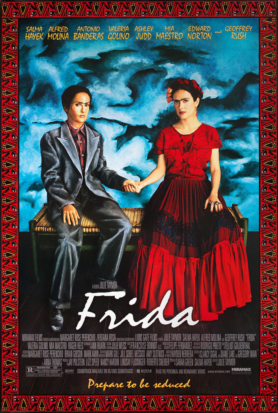 Frida Original 2002 U.S. One Sheet Movie Poster