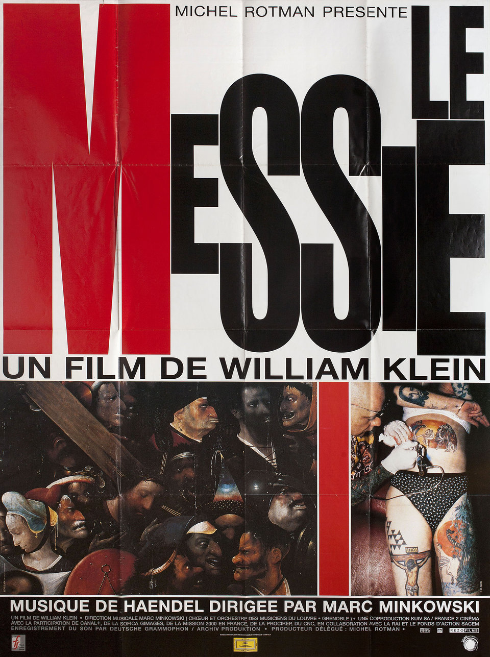 Messiah Original 1999 French Grande Movie Poster