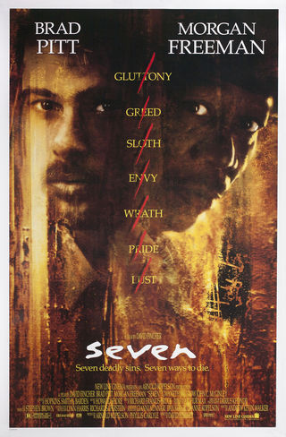 Seven (1995) Original Movie Posters - Posteritati Movie Poster Gallery
