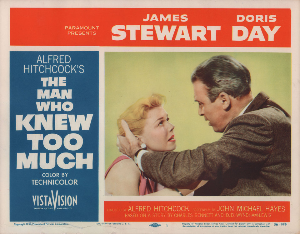 The Man Who Knew Too Much Original 1956 U.S. Scene Card Posteritati