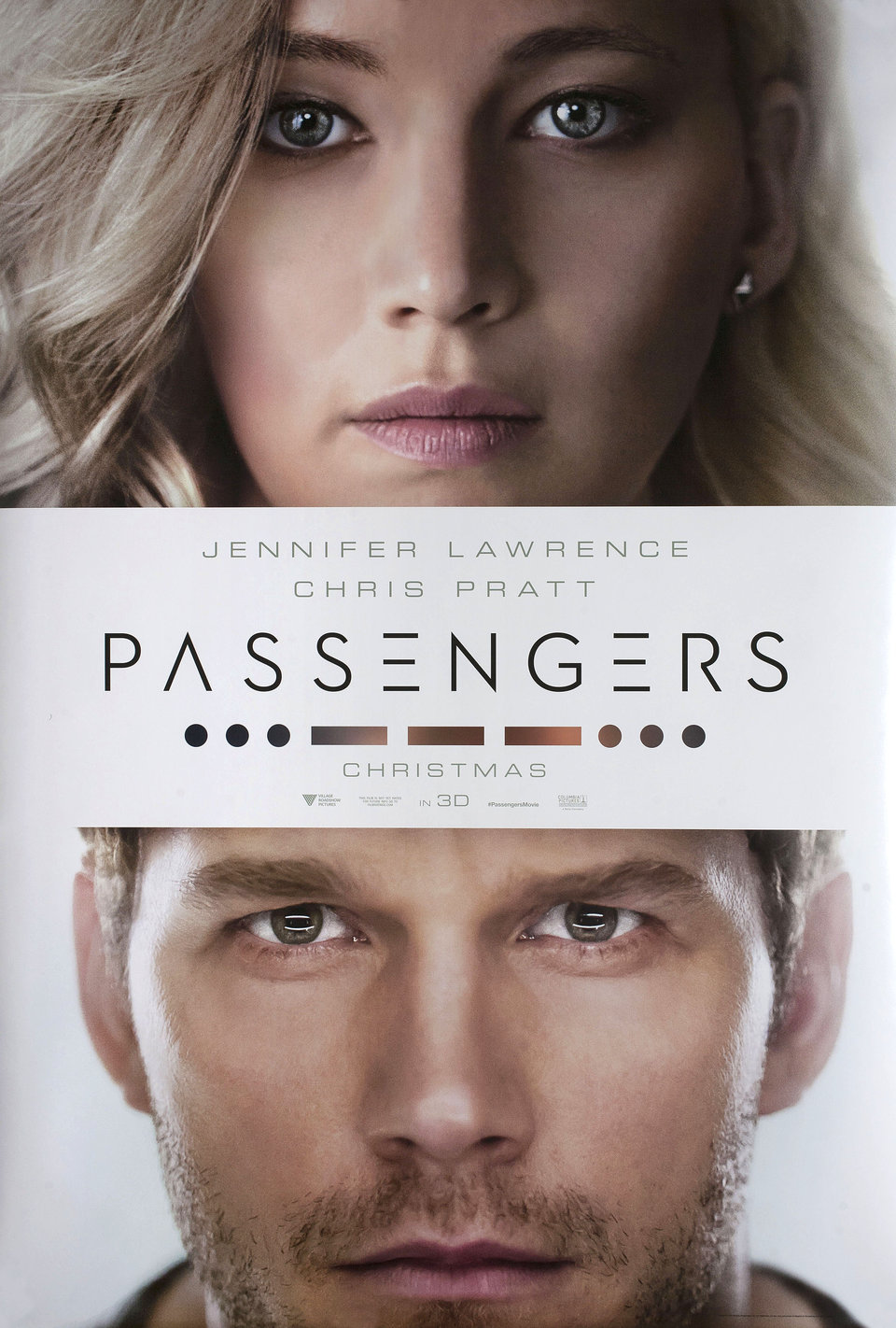 Passengers Original 2016 U.S. One Sheet Movie Poster