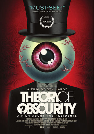 Theory of Obscurity: A Film About the Residents Original 2015 U.S. One Sheet Movie Poster