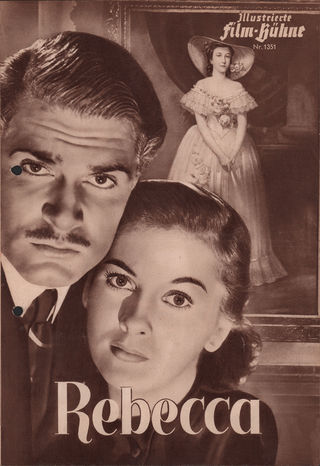 Rebecca Original 1951 German Movie Program Alternate Image