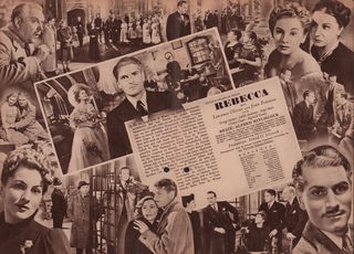 Rebecca Original 1951 German Movie Program Alternate Image