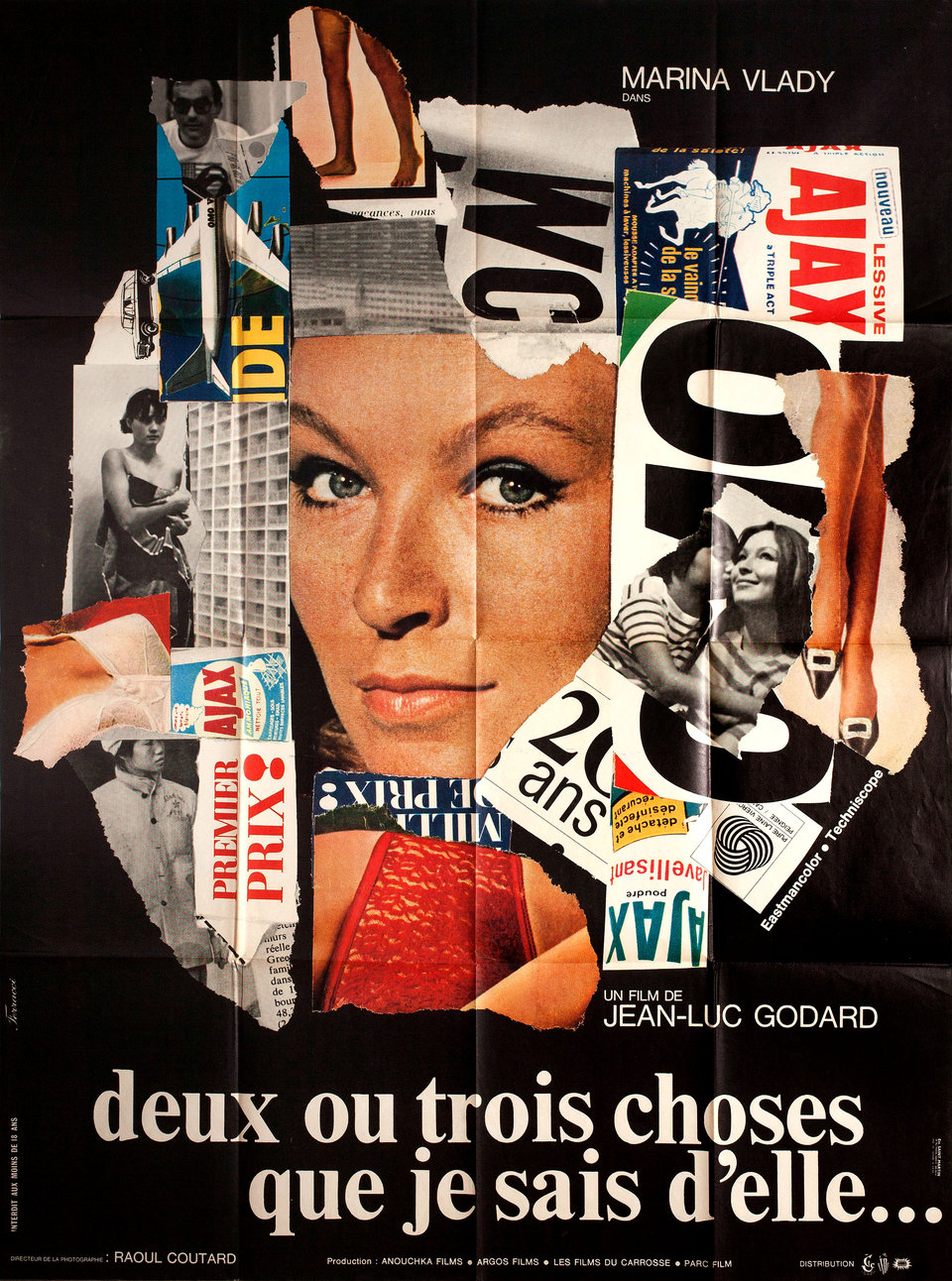 Two or Three Things I Know About Her... 1967 French Grande Poster