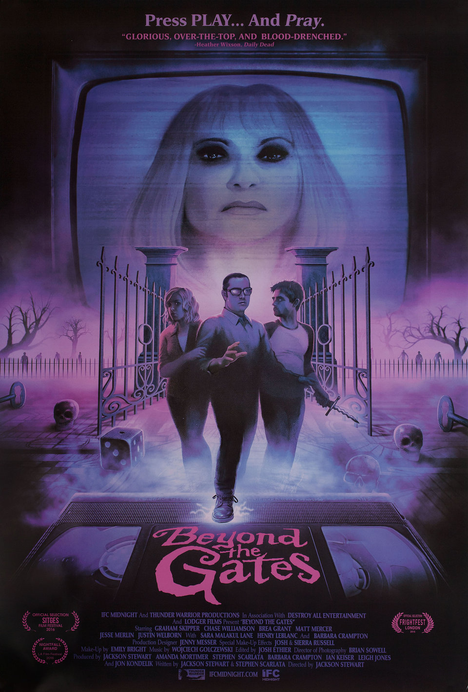 Beyond the Gates Original 2016 U.S. One Sheet Movie Poster