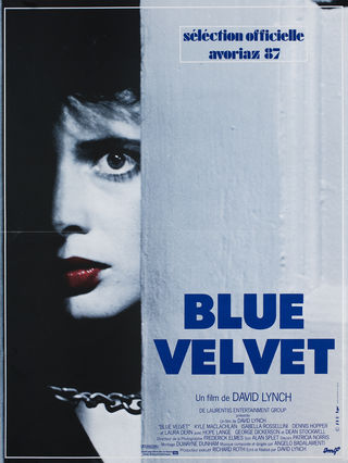 Blue Velvet Original 1986 French Petite Movie Poster