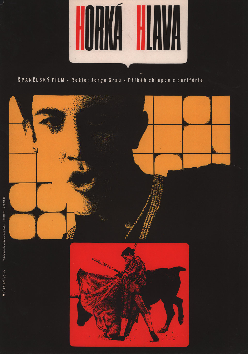 The Rash One Original 1966 Czech A3 Movie Poster