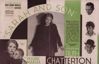 Sarah and Son Original 1930 U.S. Movie Herald Alternate Image