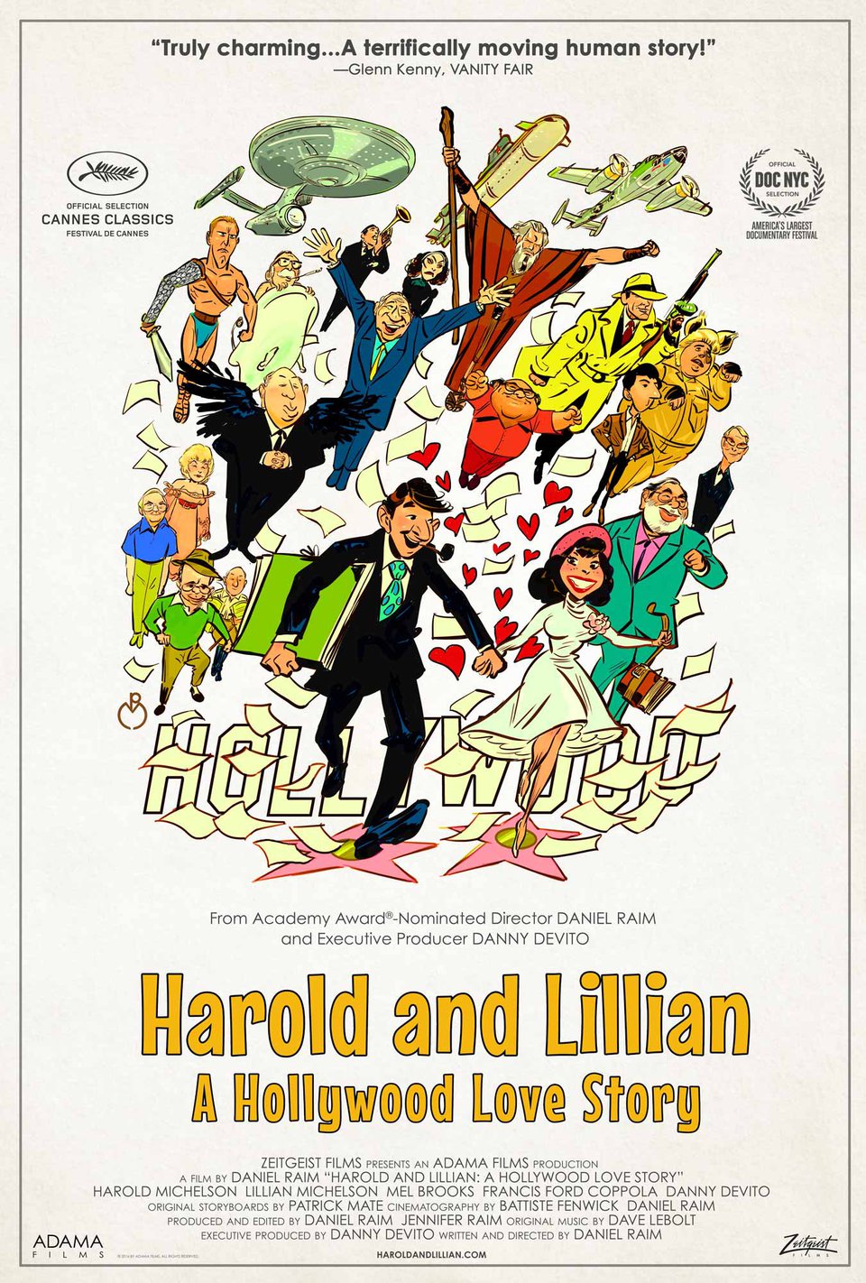 Harold and Lillian: A Hollywood Love Story Original 2017 U.S. One Sheet Movie Poster