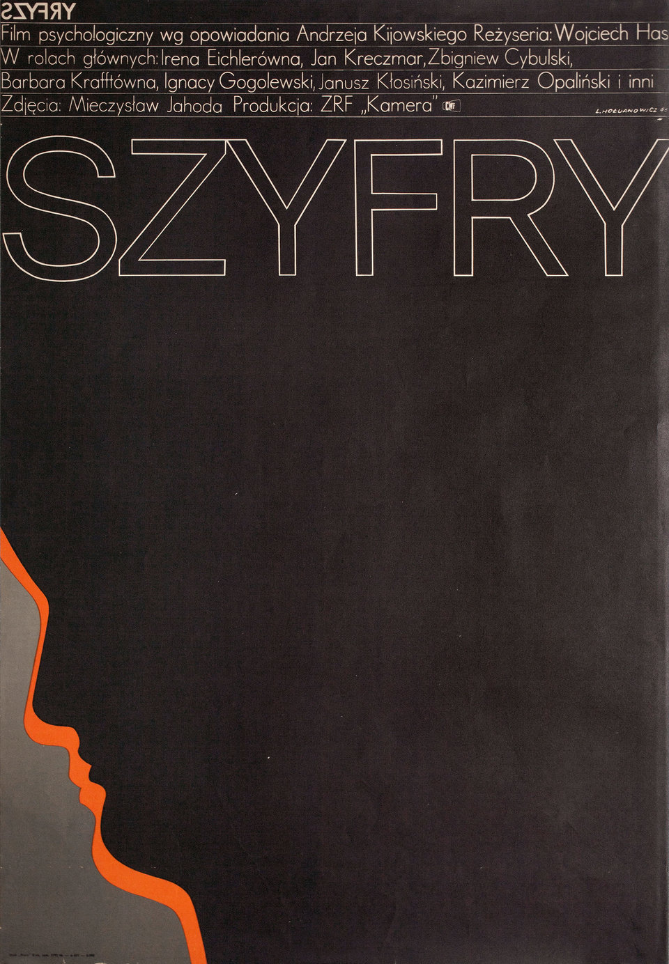 The Codes 1966 Polish A1 Poster