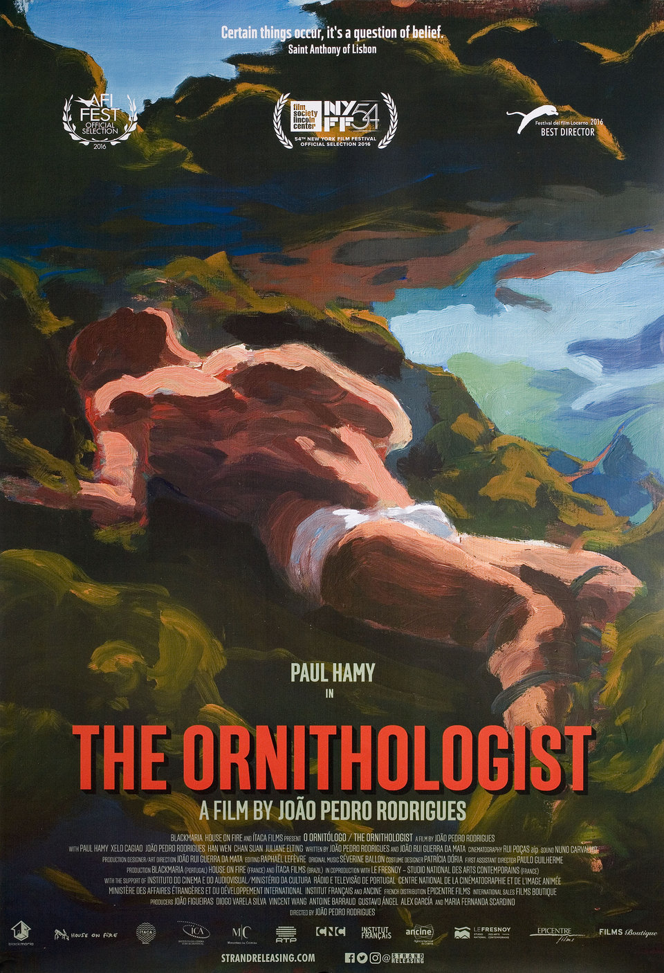 The Ornithologist Original 2016 U.S. One Sheet Movie Poster