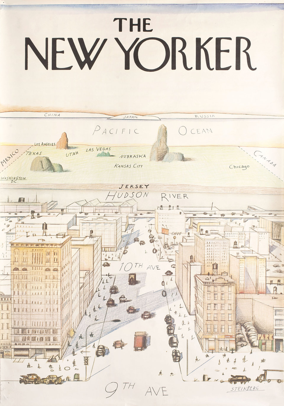The New Yorker Original 1976 U.S. Poster