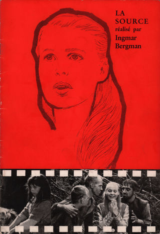 The Virgin Spring Original 1960 French Movie Program Alternate Image