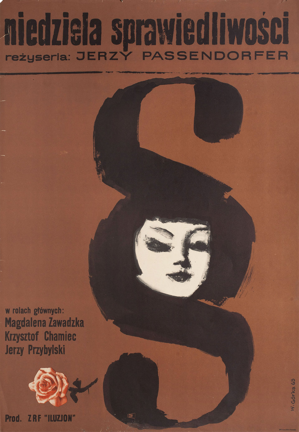 A Sunday of Justice 1966 Polish A1 Poster
