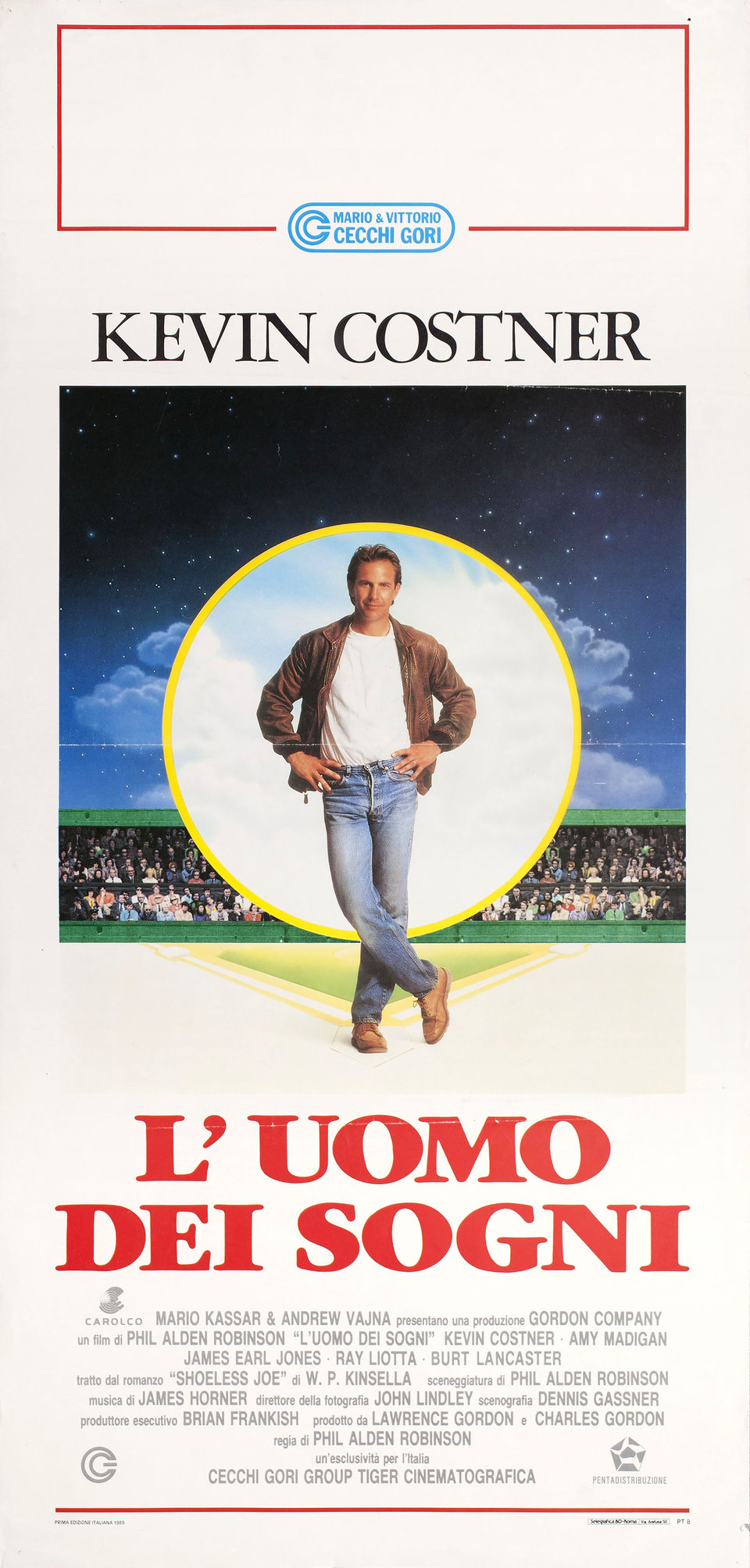 Field of Dreams 1989 Italian Locandina Poster Posteritati Movie