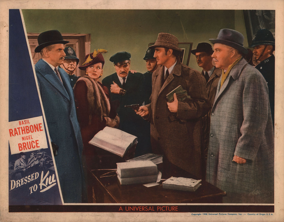 Dressed to Kill Original 1946 U.S. Scene Card