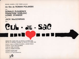 Cul-de-sac Original 1966 French Movie Program Alternate Image