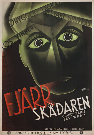 The Clairvoyant Original 1935 Swedish B1 Movie Poster