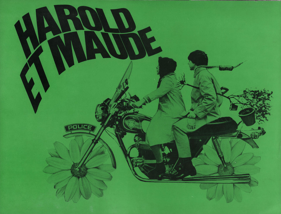 Harold and Maude Original 1971 French Movie Pressbook