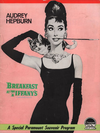 Breakfast at Tiffany's Original 1961 Australian Movie Program Alternate Image
