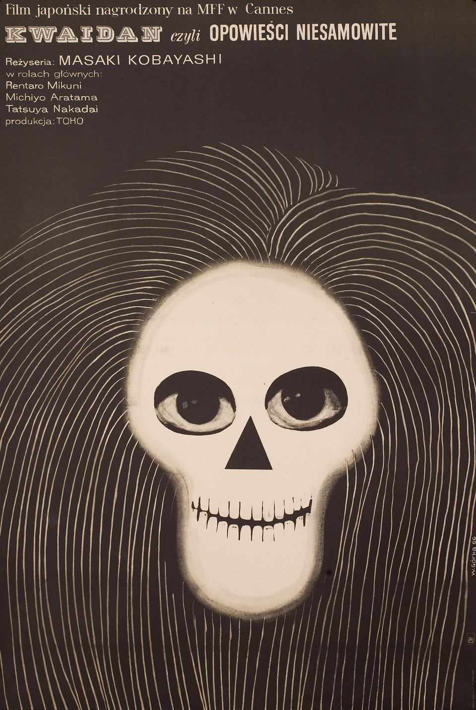 Kwaidan Original 1966 Polish A1 Movie Poster