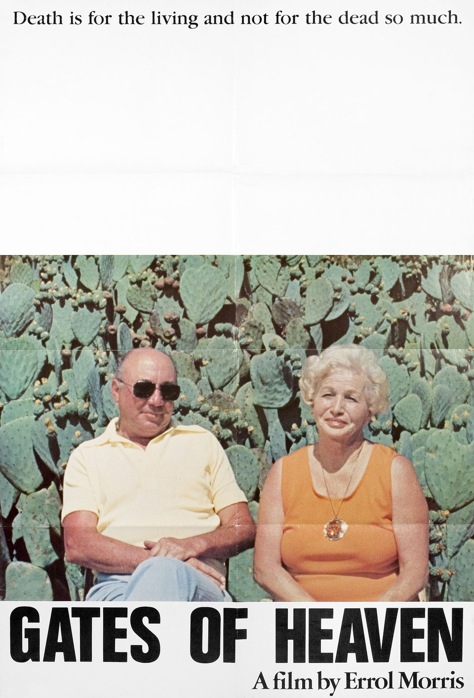 Gates of Heaven Original 1978 U.S. One Sheet Movie Poster Posteritati