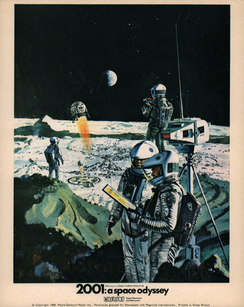 2001: A Space Odyssey 1968 British Color Photo