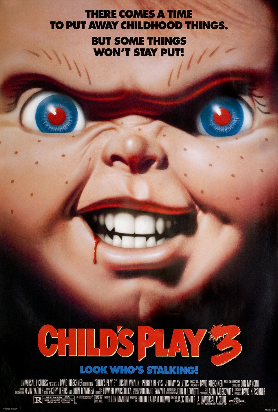 Child's Play 3 Original 1991 U.S. One Sheet Movie Poster