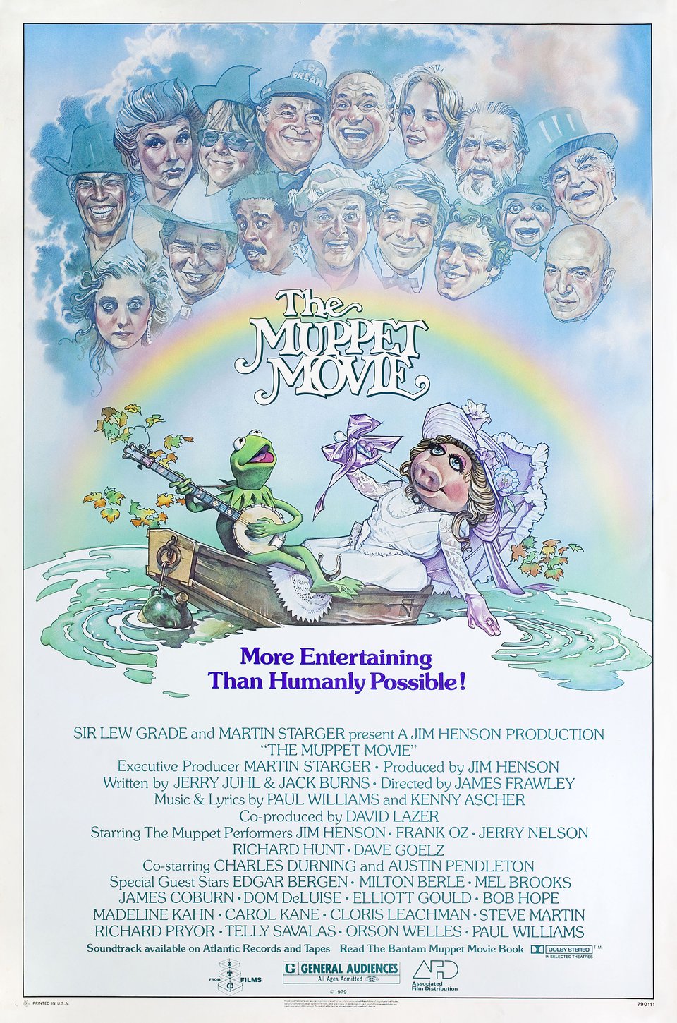 The Muppet Movie 1979 U.S. One Sheet Poster