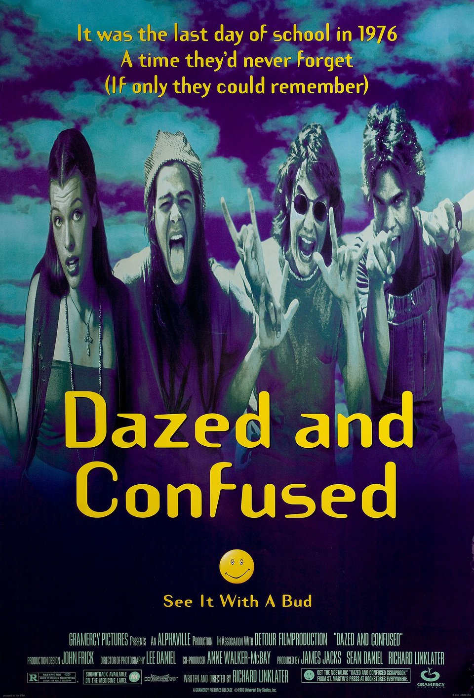 Dazed and Confused Original 1993 U.S. One Sheet Movie Poster