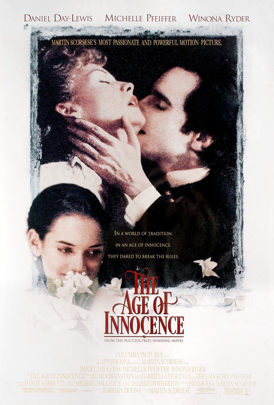 The Age of Innocence 1993 U.S. One Sheet Poster