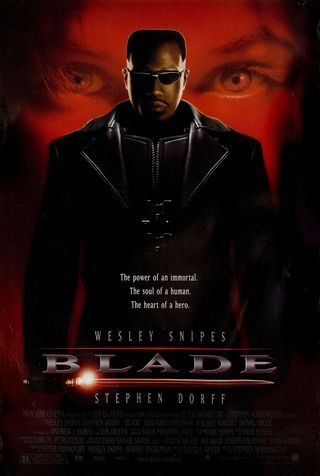Blade Original 1998 U.S. One Sheet Movie Poster