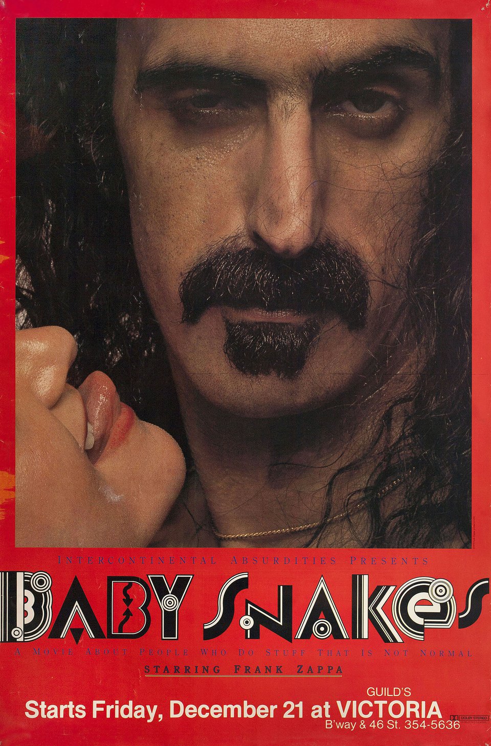 Baby Snakes Original 1979 U.S. One Sheet Movie Poster