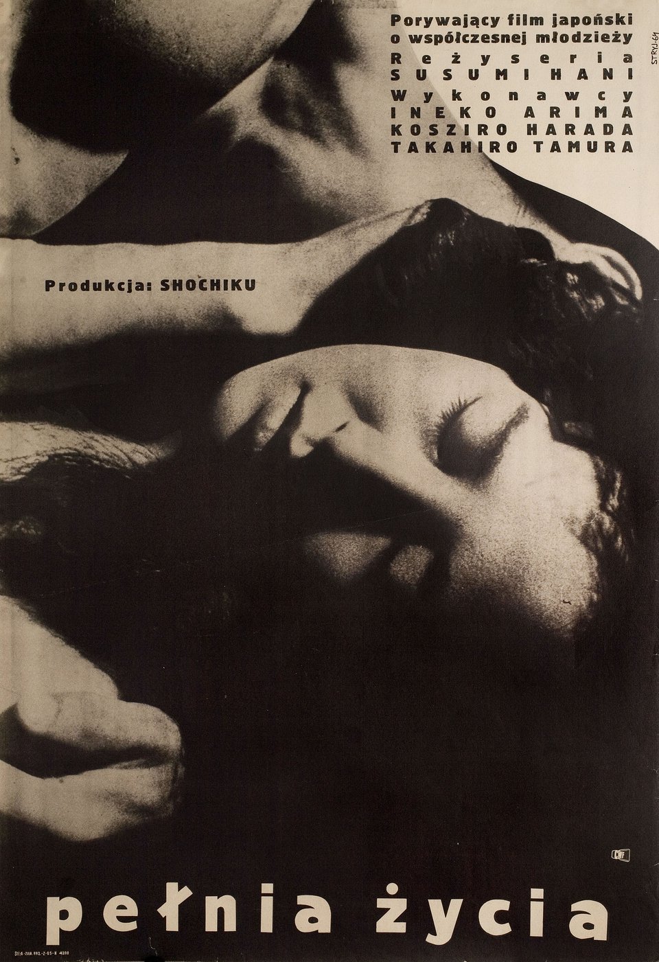 A Full Life Original 1964 Polish A1 Movie Poster