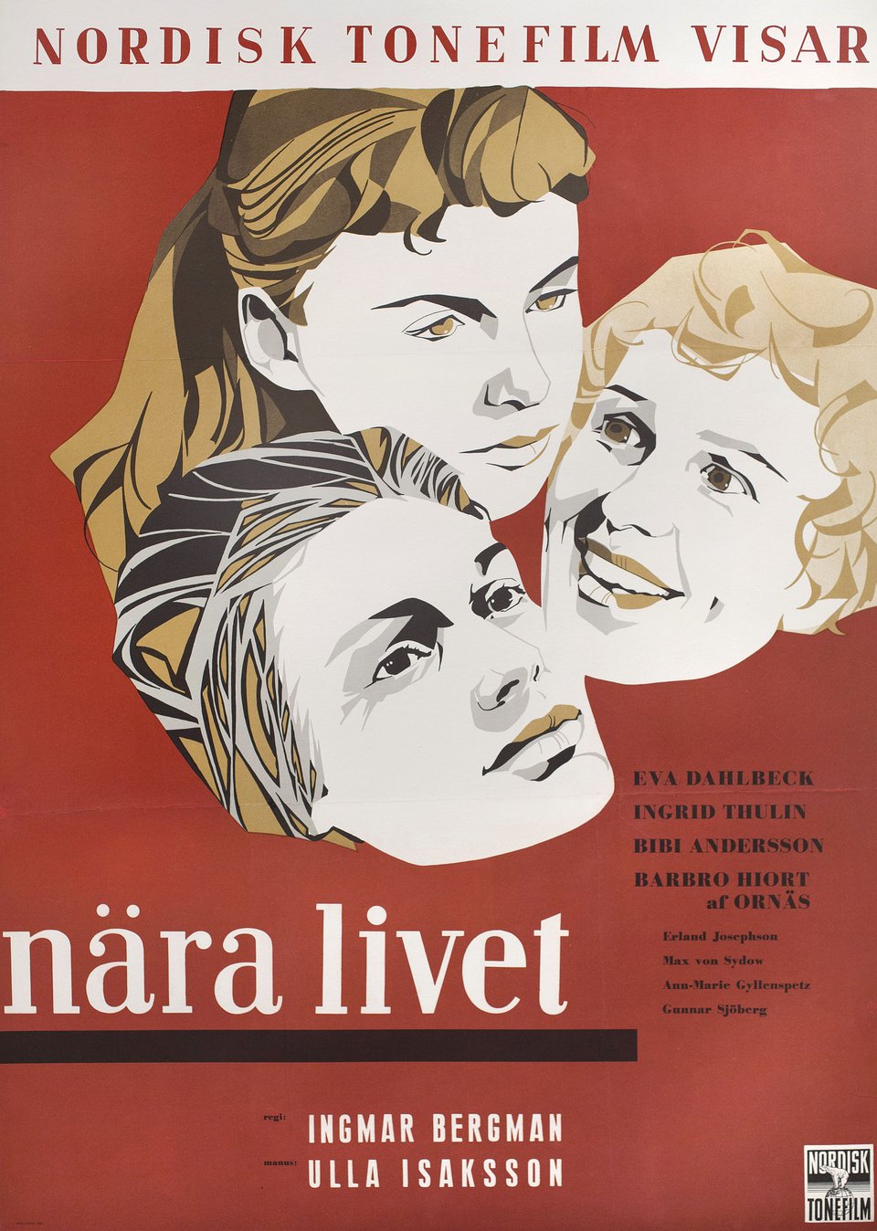 Brink of Life Original R1960 Swedish B1 Movie Poster